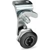 Ganter Normelemente GN 115.8-VDE-18-H1-SW-2 Gancio di bloccaggio Giunti, Vde: azionamento con Doppia Barba