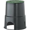 Gardena Pozzetto circolare piccolo: pozzetto circolare con coperchio, per installare il riduttore di pressione, montaggio interrato, adatto allo Sprinklersystem, si integra nel prato (1290-20)