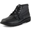 Kickers Kick Hi Vegan Synt Au Blk, Stivaletto Unisex-Adulto, Leather Alternative Black, 41 EU