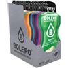 Bolero Drink 24 Bustine mix 3gr Gusti Diversi Assortimento alla Frutta Preparato Polvere Solubile Per Bevanda Fresca in Acqua, 72 grammi dolcificato stevia, 0.07 kilograms