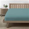 Poligino Lenzuola Una Piazza e Mezza con Angoli 120, Lenzuolo in Premium Microfibra Certifié Oeko-TEX®, Lenzuolo Confortevole Morbido Traspirante Verde 120x190/200 H30 cm