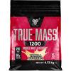 BSN True Mass 1200, Mass Gainer in Polvere con Proteine Whey Isolate e Carboidrati, Aumento di Peso, Crescita Muscolare e Recupero Post-Allenamento, Gusto Gelato alla Vaniglia, 15 Porzioni, 4.8 kg