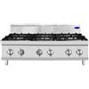 Cucina professionale a Gas sei 6 fuochi con forno a Gas S/70 120x70 cm