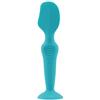 Nuby Dr Talbot's Nuby - Applicatore di crema protettiva per ferite - silicone morbido e flessibile - con scatola igienica e base di aspirazione - Aqua - Medio