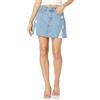 The Drop, minigonna da donna in jeans consumato Ansh, indaco medio, S