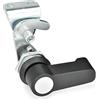 Ganter Normelemente GN 115.8-HG-18-H1-SW-2 Gancio di bloccaggio, HG: azionamento con Leva