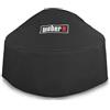 Weber Custodia Premium per caminetto/Tessuto Traspirante Resistente all'Acqua con Protezione UV e Cinturino di Fissaggio, Nero, 45,5 x 32 x 32 cm