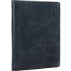 STILORD 'Malcolm' Cartella Portadocumenti A4 Pelle Vintage Portfolio in Cuoio Elegante Agenda Business Professionale per Conferenze con Taschine, Colore:antracite