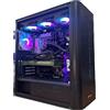 EMCA4 Computer Gaming PC Assemblato AMD Ryzen 9 5900X - Nvidia RTX 4080 16GB - RAM 32GB DDR4 3200Mhz - M.2 nvme 1TB - Windows 11 Professional RGB - DISSIPATORE A LIQUIDO 240mm