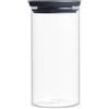 Brabantia Barattolo Rotondo in Vetro Borosilicato, 1.1L, Trasparente