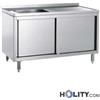 Lavatoio inox armadiato h314_183