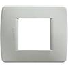 BTICINO Placca Luna 2 mod grigio chiaro - C4802GC