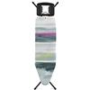 Brabantia - Ironing Board B - With Solid Steam Iron Rest - Adjustable in Height - Non-Slip Rubber Feet - Cotton Cover with Foam Layer - Foldable - Morning Breeze - 124x38 cm