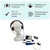 Siblemed Audiometro portatile Sibelsound Duo AOM con via aerea, via ossea e mascheramento