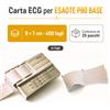 Carta per ecg Esaote p80 base - 25 pacchi - 400 fogli - 9 x 7 cm