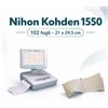 Carta per ecg Nihon Kohden 1550 - 102 fogli - 21 x 29,5 cm