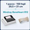 Carta per ecg Mindray BeneHeart R12 - 150 fogli - 29,5 x 21 cm