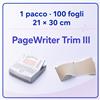 Carta per ecg Philips Pagewriter Trim III - 100 fogli - 21 x 30 cm