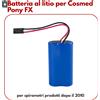 Batteria al litio per Cosmed Pony FX - per spirometri prodotti dopo il 2010