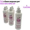 Gel per ECG a base acquosa elettroconduttivo 6 flaconi da 250 ml