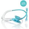 MDF Instruments Stetoscopio MDF Acoustica bianco e azzurro Tiffany con doppia testina