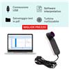 Ippocrateshop Spirometro USB 03 - Spirometro USB interpretativo per PC con software