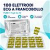 Fiab 100 Elettrodi monouso a francobollo per ecg