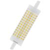 OSRAM Torcia LED Dimmerabile con Base R7s, Tubo LED da 17,50 W, Sostituzione per Lampadina da 150 W, Luce Bianca Calda (2700K)