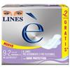 Lines è Assorbente flessibile con ali e odor control 9 + 2 pezzi