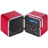 Brionvega radio cubo 50° Rosso TS522D+S design Richard Sapper Marco Zanuso 1964