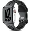 Gulemfy Cinturino Compatibile per Apple Watch 44mm 42mm 45mm 46mm 49mm 38mm 40mm 41mm, Sportiva Cinturini Silicone e Traspirante per iWatch Series 11 SE 10 9 8 7 6 5 4 Ultra
