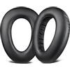 SOULWIT Cuscinetti in Pelle Proteica per Sennheiser PXC480,PXC550, PXC 550-II, MB660 UC, MB 660 MC,EPOS Adapt 660 Cuffie, Cuscinetti Auricolari con Isolamento Acustico in Foam