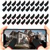 TSHAOUN 40 Pezzi Finger Sleeve per Gioco Cellulare, Manicotti Dita da Gioco Professionale Custodia per Pollice Touch Screen, Copridita Resistenti al Sudore e Traspiranti per Uomini Donne (Blu,Rosso)