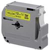 BROTHER Nastri compatibile con Brother MX631BZ - nero su giallo - 8 metri - 12 MM