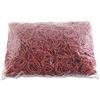 OFFICER PRODUCTS Elastici per ufficio diametro 40mm 1,5x1,5mm 1000g rosso/piccoli accessori da ufficio/tipo-standard/materiale-gomma/peso (g)-1000 / colore-rosso/dimensione-1,5x1,5mm