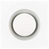 calimaero® TVQA Griglia Ventilazione 100 mm Griglia aerazione regolabile Aria Di Scarico Tubo Cappa Griglia Ventilazione Copertura Quadratica Bianco RAL9010