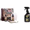 Ma-Fra Mafra, Charme, Kit per la Pulizia di Sedili e Cruscotti dell'Auto, Deterge & Fallout Iron Remover, Decontaminante Rapido, Elimina i Residui Ferrosi dalla Carrozzeria