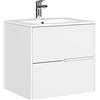 Baikal Gavin, Ceramica Legno Melammina 16 mm, Bianco, 60 cm