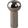 Cooee Design Pillar - Vaso da 32 cm, colore: Argento scuro