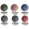 Cosy & Trendy Delirio Assortiti-Grès-D15XH4,8CM- Set di 6