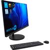 SIMPLETEK All in One AiO 24" FHD Core i5 Fino 3.1GHz Windows 11 16GB RAM 960GB SSD | Base Ricarica Wireless LED RGB Kit Mouse Tastiera Webcam PopUp Casse Stereo integrate PC Computer Casa Lavoro