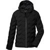 Killtec Men's Cappotto/giacca invernale in look piumino con cappuccio KOW 119 MN QLTD JCKT, black, 3XL, 38653-000