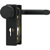 ABUS Guarnizione KFG per Porte Tagliafuoco 21526 - Maniglia/Pomolo, Nero