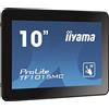 iiyama ProLite TF1015MC-B2 - LED monitor - 10.1' - open frame - touchscreen - 1280 x 800 720p @ 60 Hz - VA - 500 cd/m² - 1300:1-25 ms - HDMI, VGA, DisplayPort - black