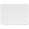 Brabantia Tappetino Scolapiatti, Silicone, Light Grey, 43.8 x 32.5 x 0.9 cm