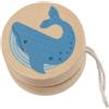 makio Yoyo in legno animali, circa 5,5 x 3 cm. (balena)