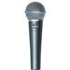 Shure BETA 58A Microfono Vocale Microfono dinamico supercardioide a elemento singolo per palcoscenico e studio, include adattatore per stativo regolabile A25D