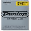 JIM DUNLOP - DBSBN40100M - Corde per bassi - Super Bright Medium 40-100