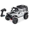 Carson 500409078 1:8 Adventure Crawler RTR Argento - Auto telecomandata, Auto RC, Crawler RC, batterie e telecomando inclusi, RC Offroad