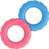KONG Puppy Tires - Giocattolo Da Masticare In Gomma Naturale Per La Dentizione - Riempibile per Biscotti e Snack - Per Cuccioli Di Taglia Media/Grande